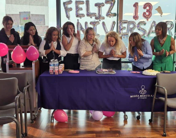 Medita México celebra 13 años transformando vidas
