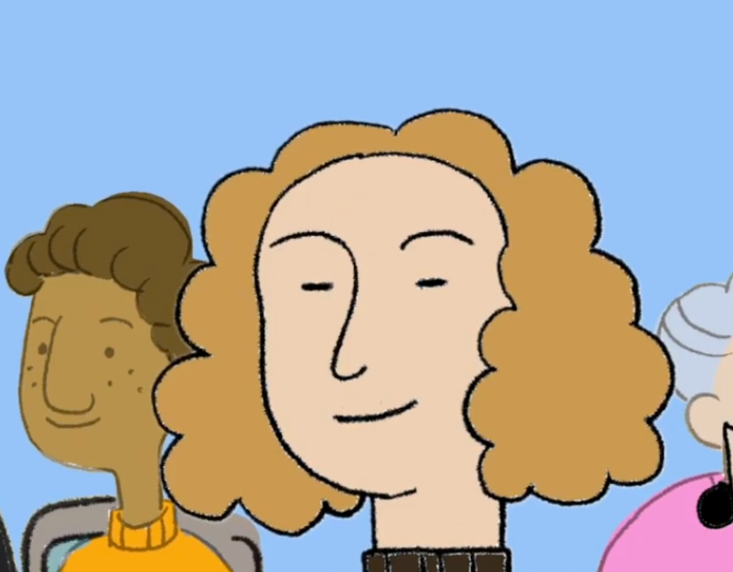 Ilustración de personas meditando como parte del programa Lifefullness Health impulsado por Medita México.